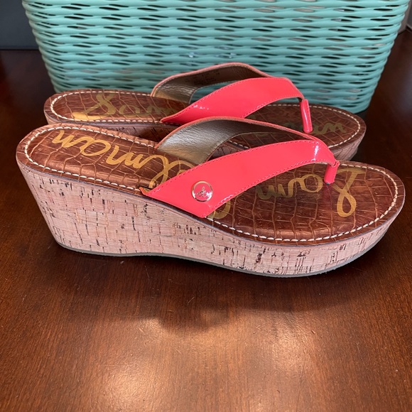 NWOT Sam Edelman Romy Women's Sandal with  Cork Wedge - Picture 3 of 9